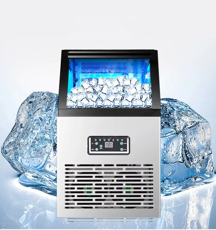YYHC-Portable Mini Machine Cube Ice-making machine Commercial Ice Maker 40kg