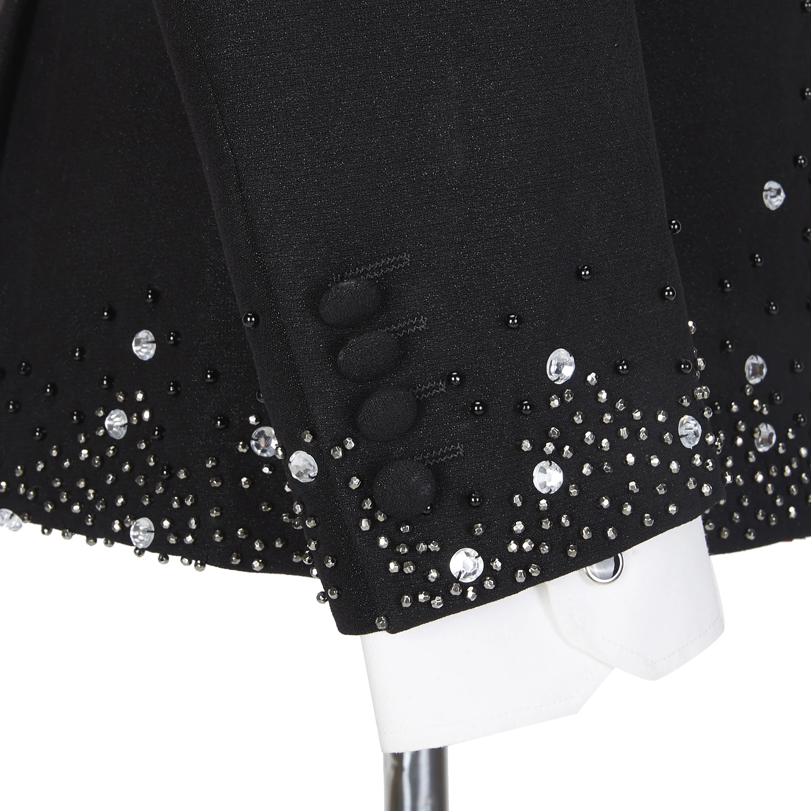 Cenne Des Graoom 2024 Elegant Luxury Men Suits Jewelry Ornament Tuxedo Jacket Pants 2 Piece Set  for Wedding Dress Groom Party 3