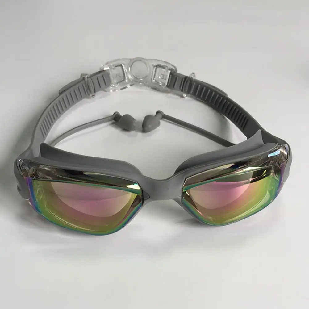 Swimming Glasses Adjustable Ultra-light PC Polarized Swimming Goggles Mirrored Wide Vision Swim Goggles For Women