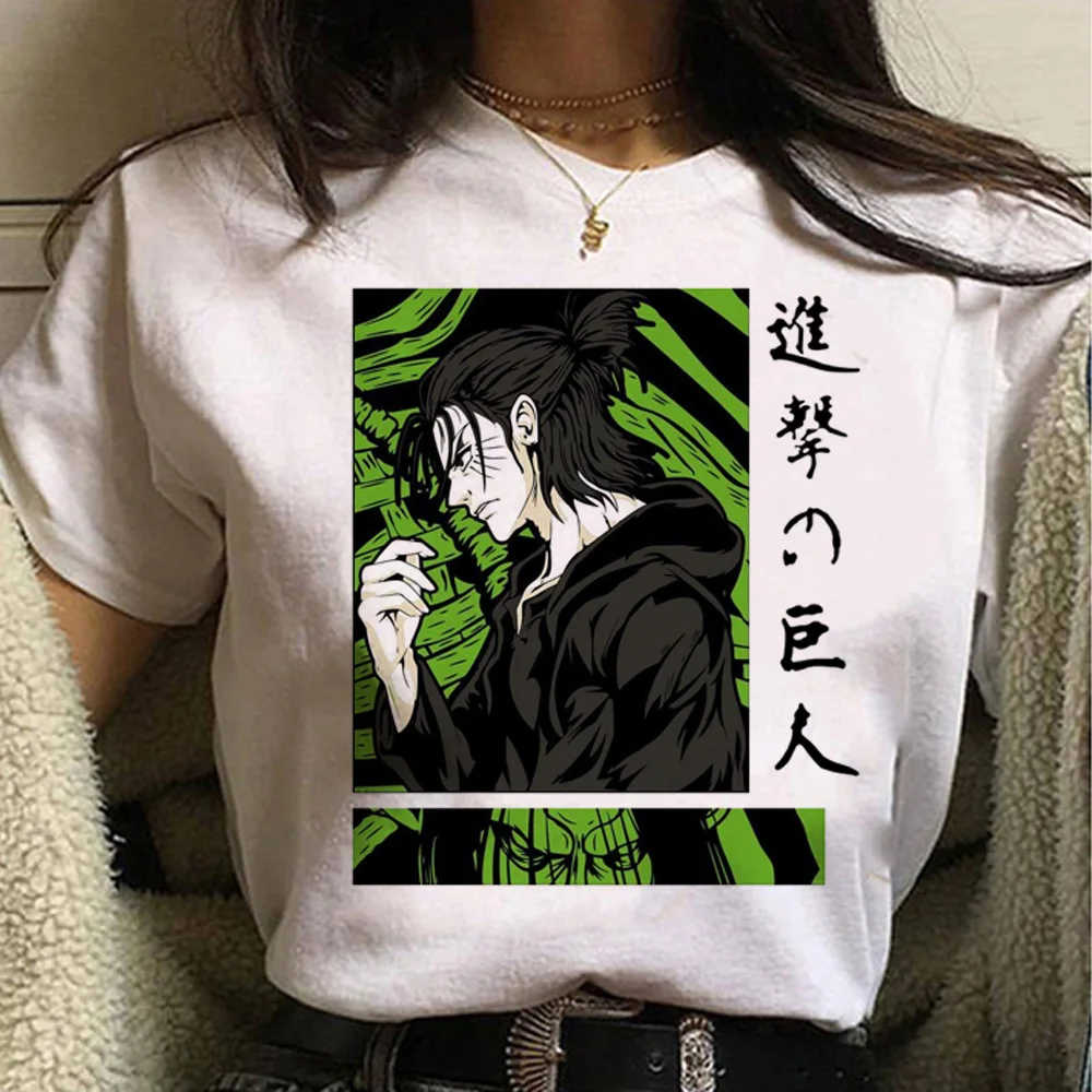 

Футболка женская с графическим принтом «атака на Титанов»