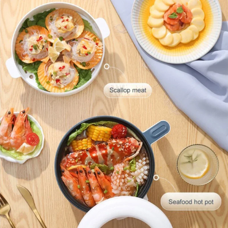 Electric Rice Cooker Multi Functional Baby Food Cooking Pot 1.7L Mini Hotpot Intelligent Non Stick Pot 1-3 Home Steaming