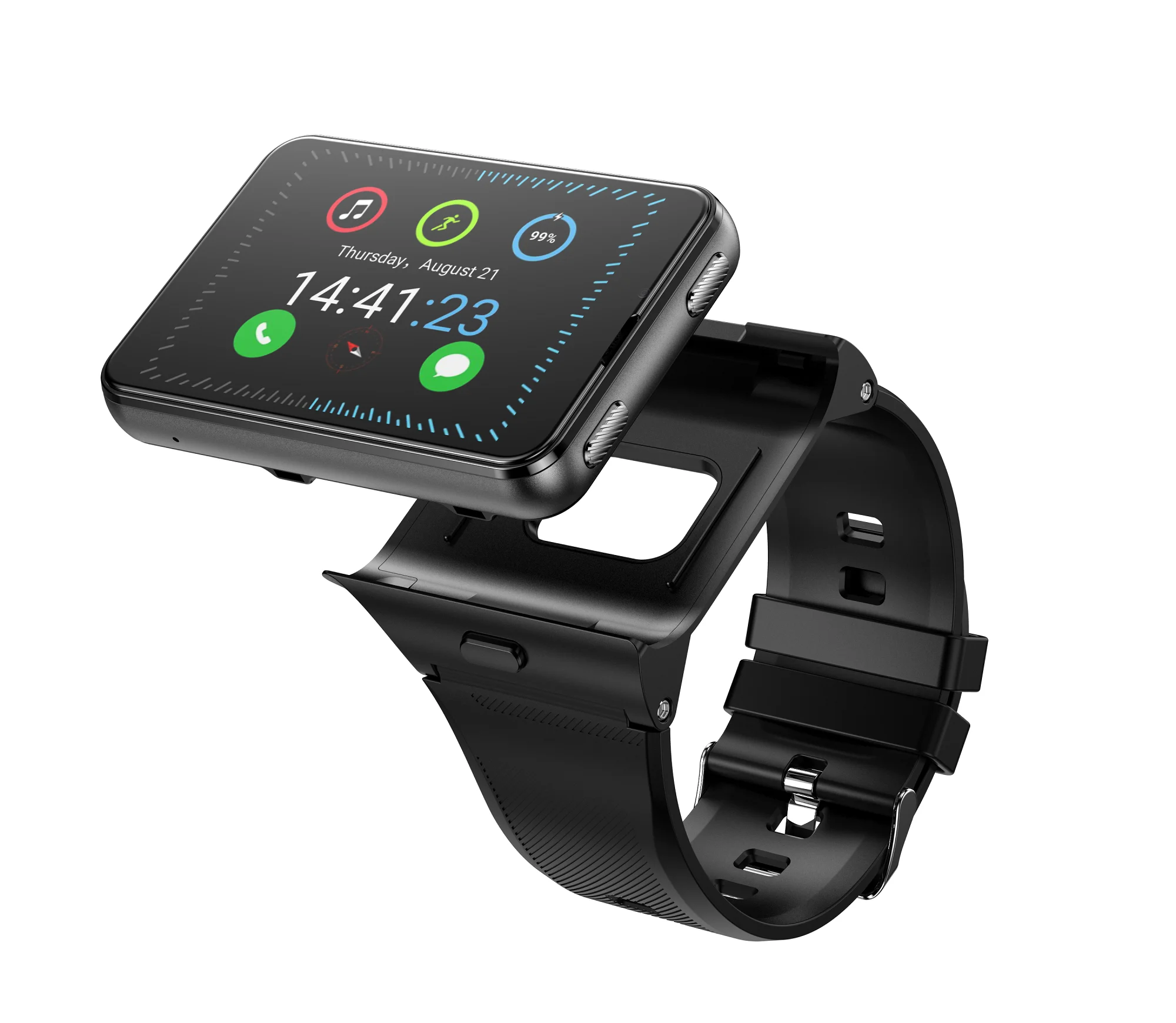 ANDROID - 最終値下げ！！ Android スマートウォッチ s999 2025 S999 Smart Watch Phone 4G LTE Android 9 4+64GB