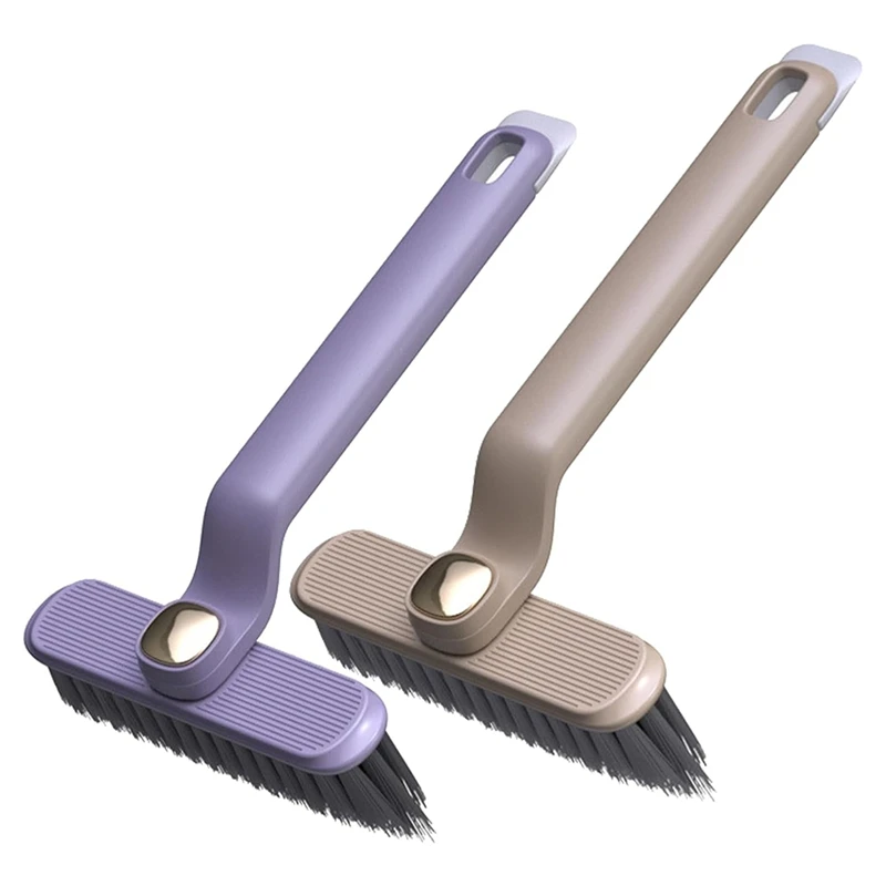 

BMBY-2Pcs Multi-Function Rotating Crevice Cleaning Brush,360 Degree Rotating No Dead Corners Hard Bristle Crevice Brush