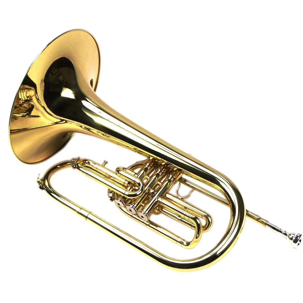 Cheap High Quality F Key Marching Instrument Mellophone JYMML635