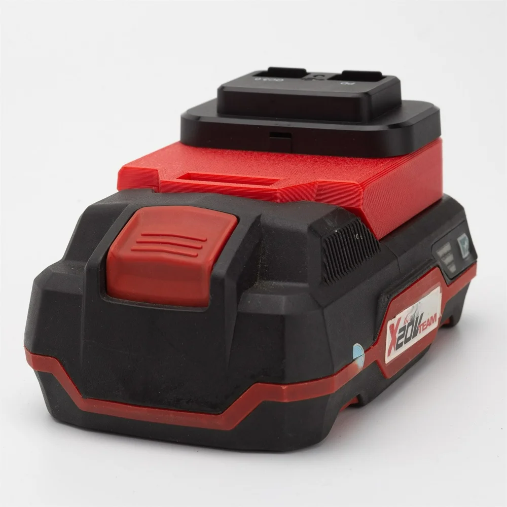 USBPowerSourceAdapterforLidlParksideX20VLiIonBatteriesPDQC3