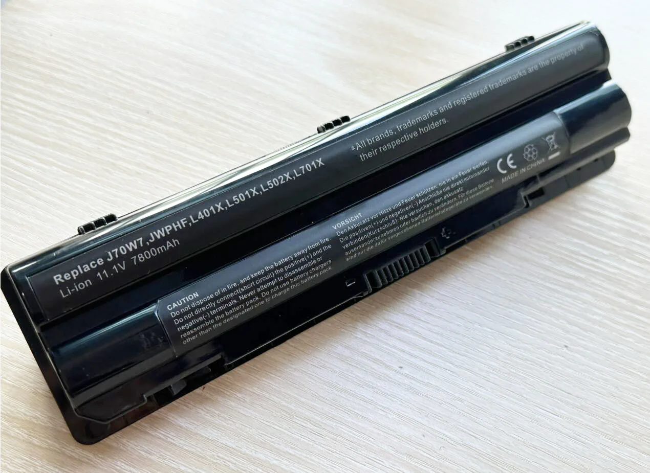 XPS L401x L501x L502x L701x L702x L721x J70W7 JWPHF R795X WHXY3 R4CN5