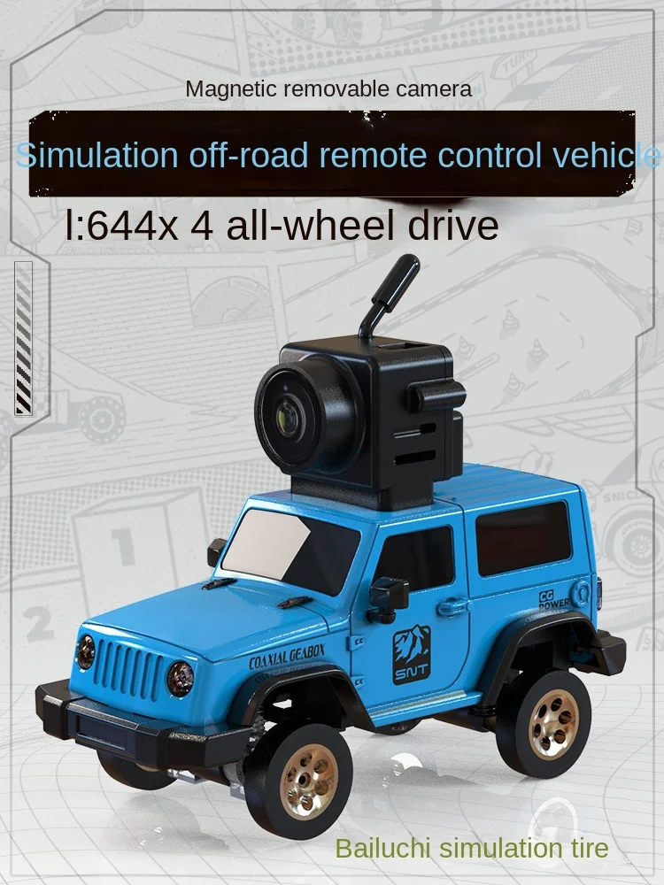Rc Car Mini Off Road Rc Fpv Rtr 2.4G Micro Car Magnetic Hd Camera Occhiali Auto Telecomandate Con Builtin Camera Rc Truck