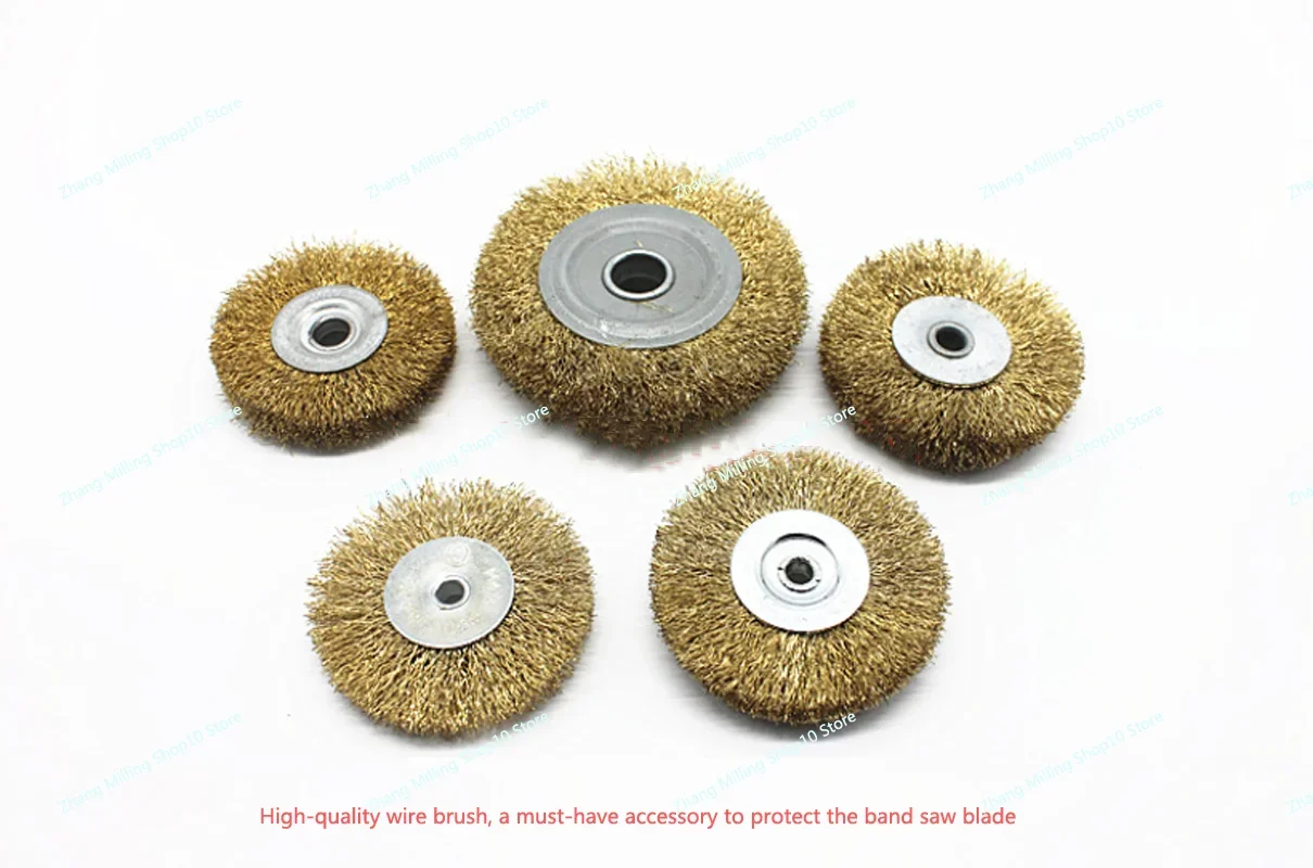 Band Saw Accessories Wire Brush Cleaning Ball Wire Wheels CNC Sawing Machine Thicken Copper Brush 1PC