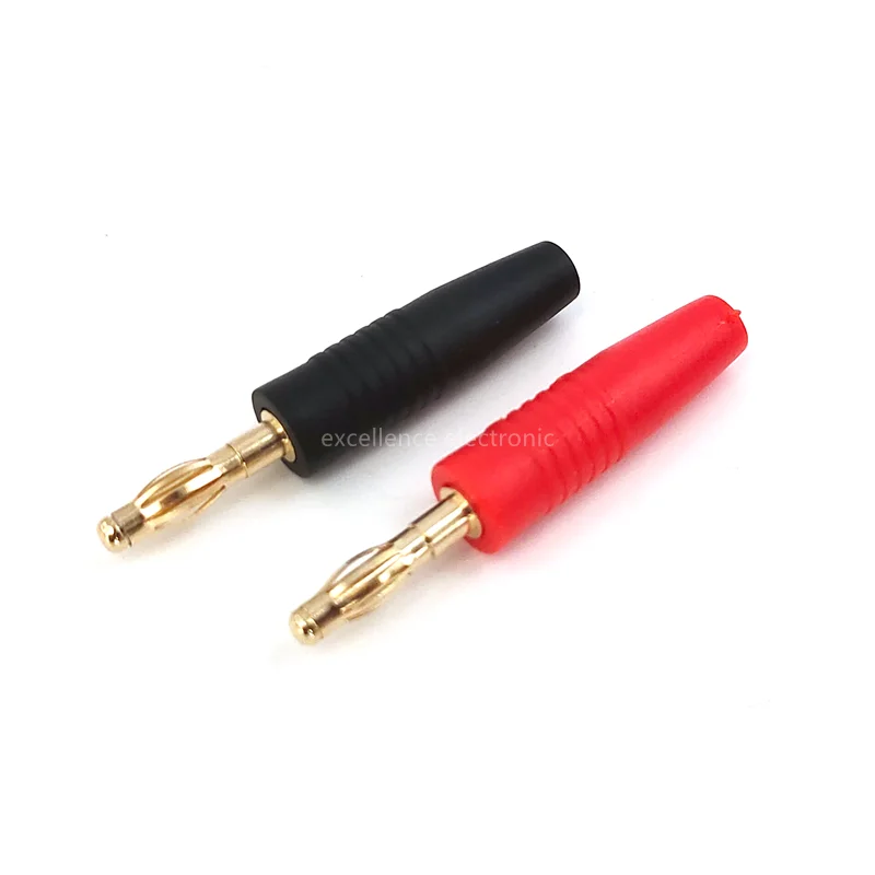 Connettori A Banana Placcati Oro 4mm - 10 Pezzi Multicolore Per Alta Corrente - Foto 2