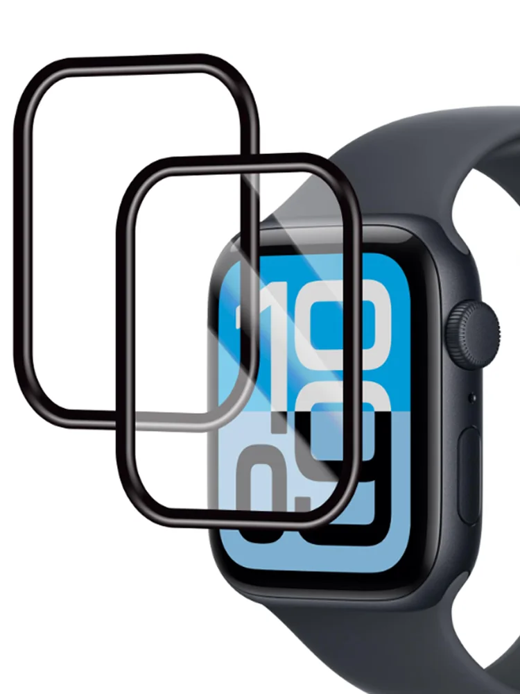 2 יחידות מגן מסך עבור Apple Watch Ultra 2-3 49MM 40MM 41MM 44MM 45MM 42MM 46MM Soft Film iWatch Series 11 10 9 8 7 6 SE 5 4