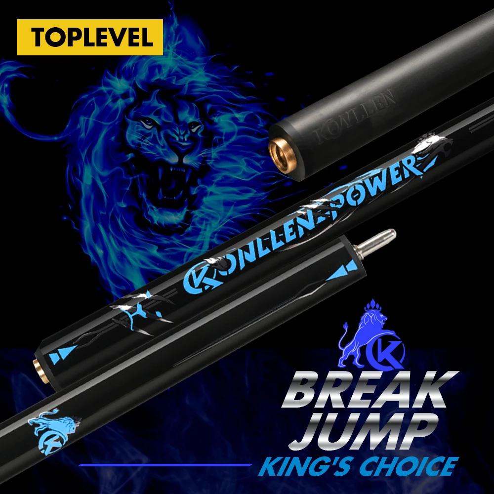 KONLLEN Carbon Fiber Break & Jump Cue – 58