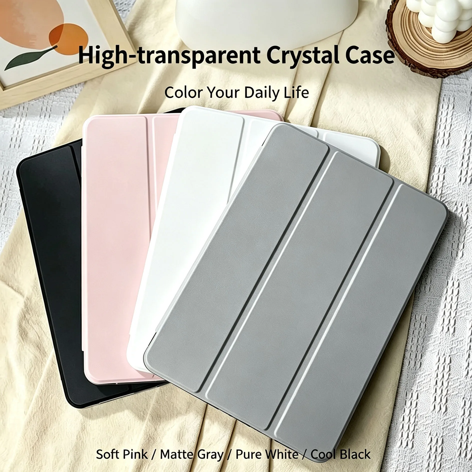 Premium Tablet Case with Smart Cover Design