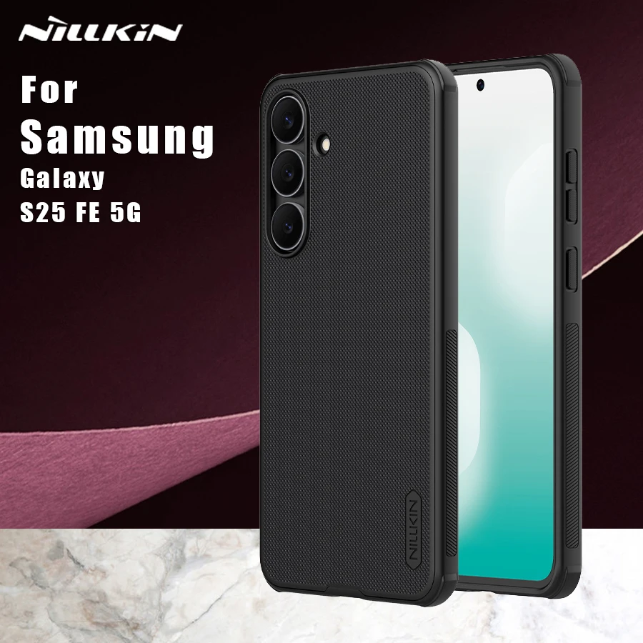 Für Samsung Galaxy S25 FE 5G Nillkin Hülle Hard PC Super Frosted Shield Pro Ultradünne 360-Grad-Rückseite mit mattem Schutz