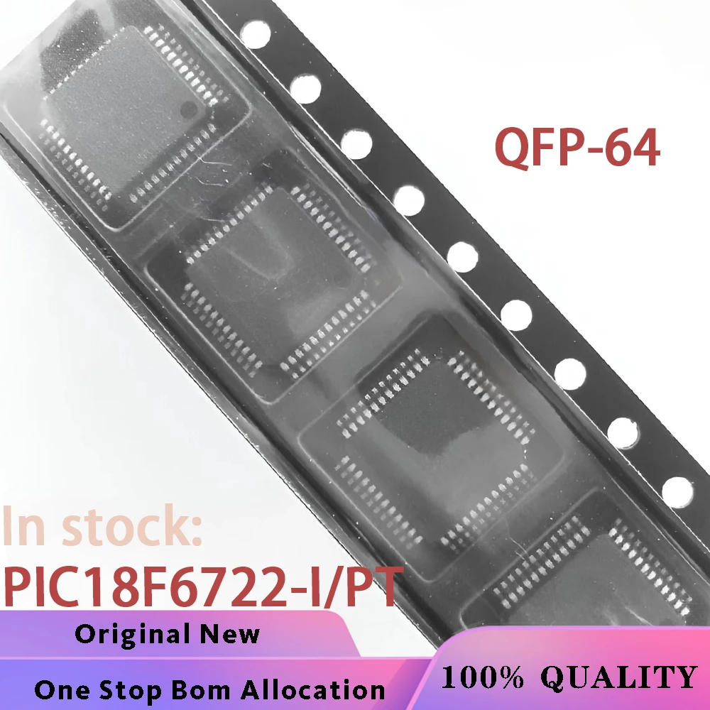 

(5-10PCS) PIC18F6722-I/PT QFP-64 Chipset