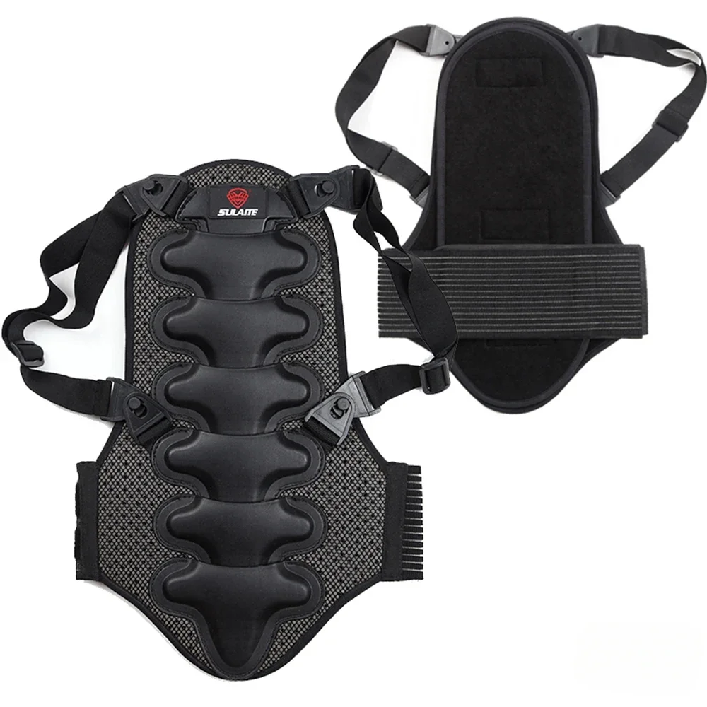 Ski Back Protector Detachable Cushion EVA Protection Pad For Motorcycling Biking Skiing Snowboarding