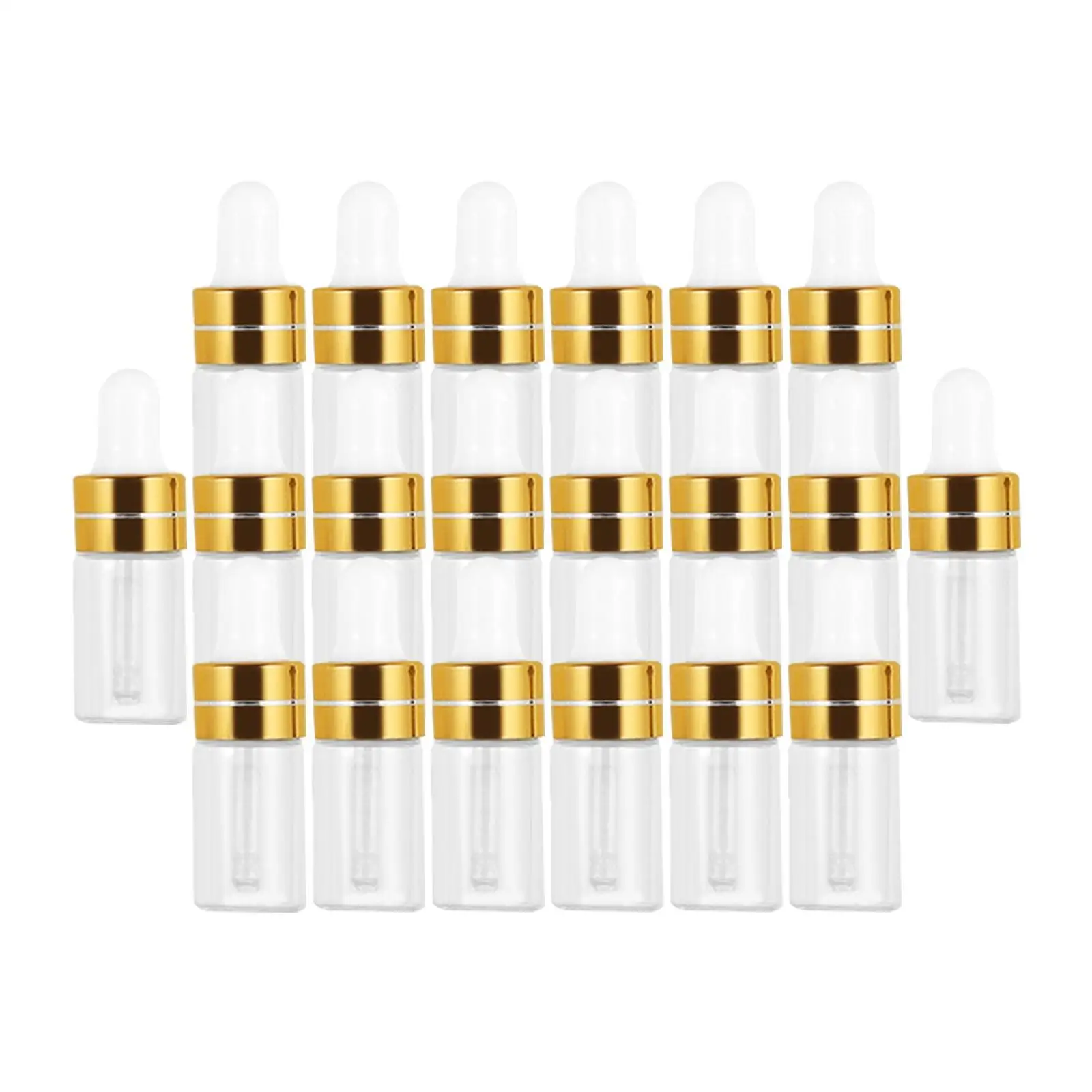 

Пустые стеклянные капельницы, 20 шт., для парфюмерных масел, жидкостей, черный, 1 мл