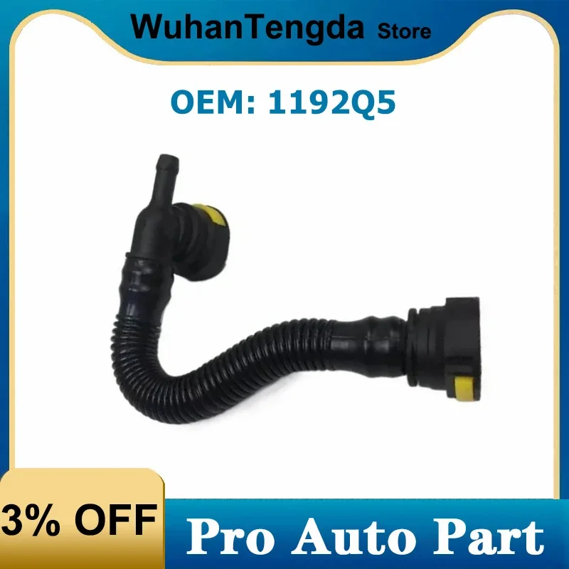 Tuyau De Ventilation Carter Moteur 1192Q5 - Reniflard D'Huile Pour Peugeot 106, 306, Partner