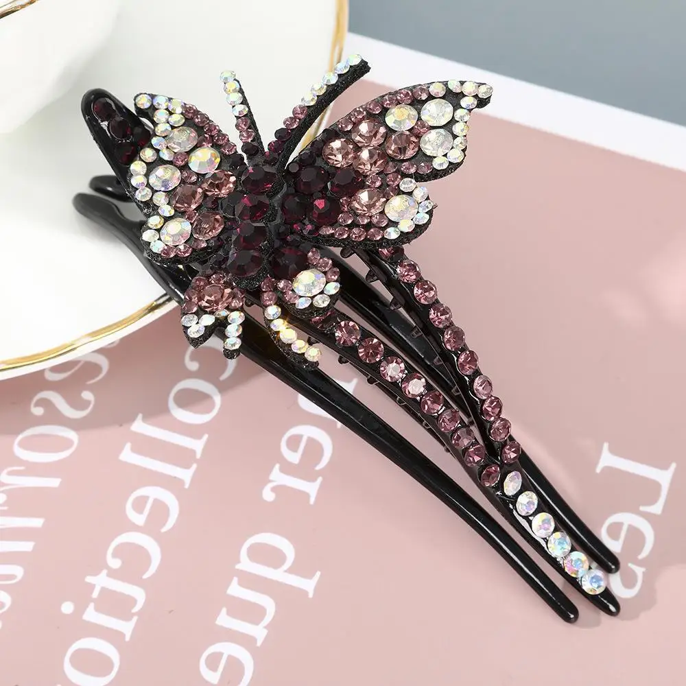 Bobury 12PCS Ragazze Piccoli Fiori Di Cristallo Metallo Artigli - Foto 9