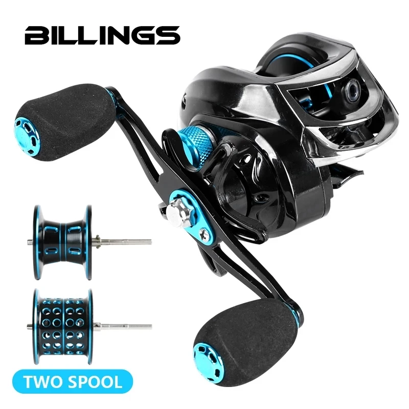 BILLINGS721HighSpeedBaitcastingReel222g81BBSuperLong