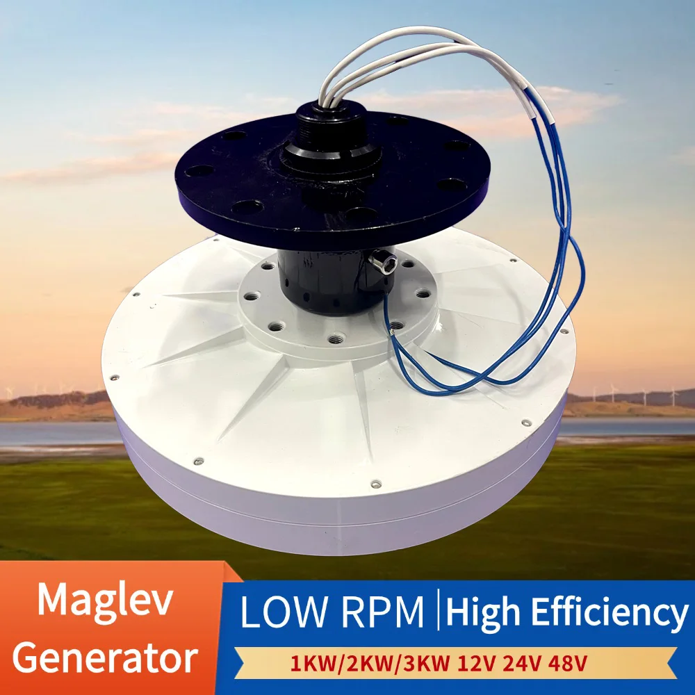 3000W Wind Turbine Low Speed 12V 24V 48V 1
