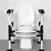 No-Punch Toilet Rail Armrest, Elderly Home Auxiliary Railings, High Carbon Steel Holder, Easy Install Safety Bracket 5