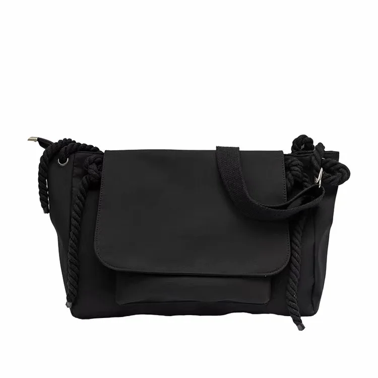 Korean Style Backpack Female Messenger Bag Student Canvas Bag Single Shoulder Backpack Large Shoulder Crossbody Bags For Women 5
