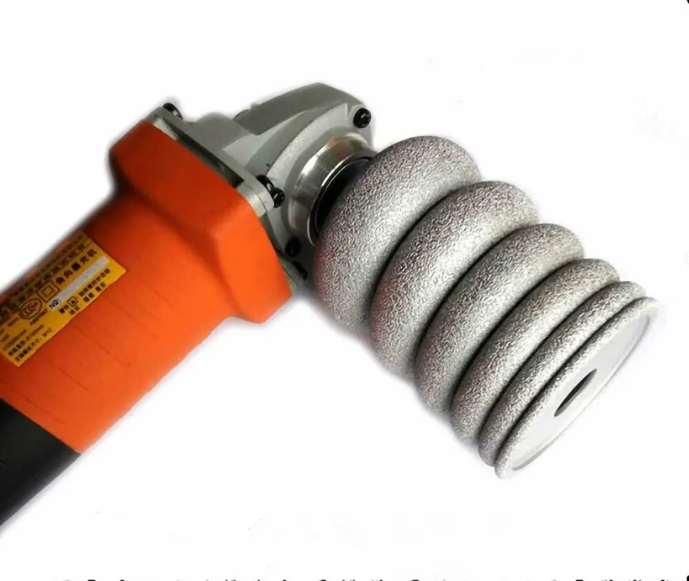 Seleziona Spessore 5Mm - 40Mm Ruota Con Profilo Diamantato Bullnose Per Smerigliatrice Angolare