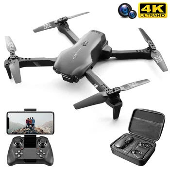 NEW V13 Mini Drone 4K HD Professional With 1080P Dual Camera 2.4G WIFi FPV Dron Foldable RC Quadcopter Gift Toy