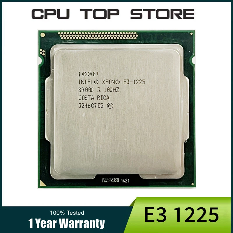 Intel Xeon E3 1225 4-Core LGA 1155 CPU Processor AliExpress