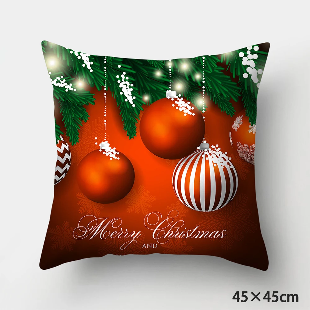 thumbnail image 1 of Cojines navideños Feliz Año Nuevo 2022 Patrones de decoración de bodas Regalos para el hogar, 1 of 5
