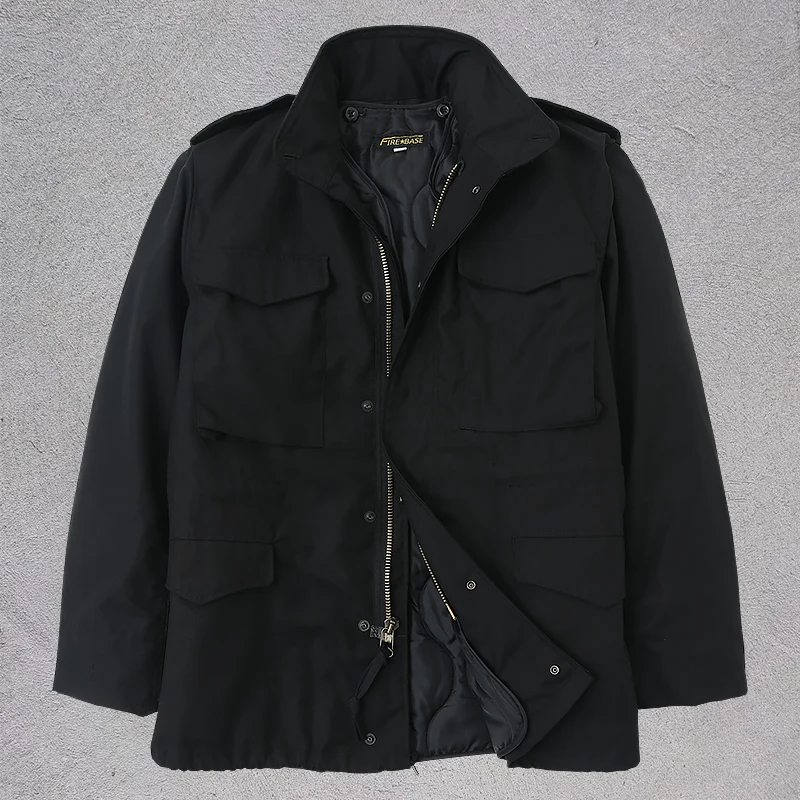 Outdoor Army Fan Field Charge Suit Addensato Tank Work Suit Training Jacket M65 Trench Jacket Men