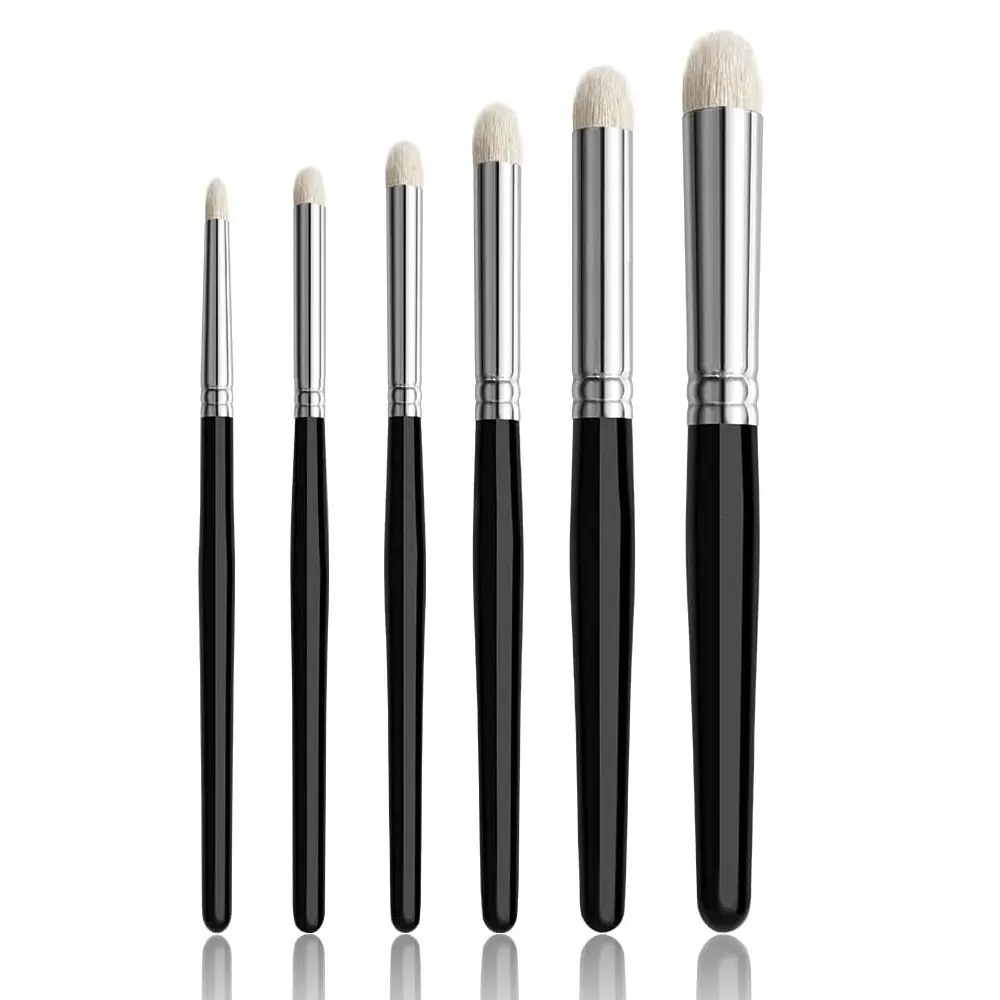 6Pc Professional Miniature Paint Brush Set For Warhammer 40K, Dnd, Citadel & Scale Models - Ideal For Enamel & Fantasy Figurines