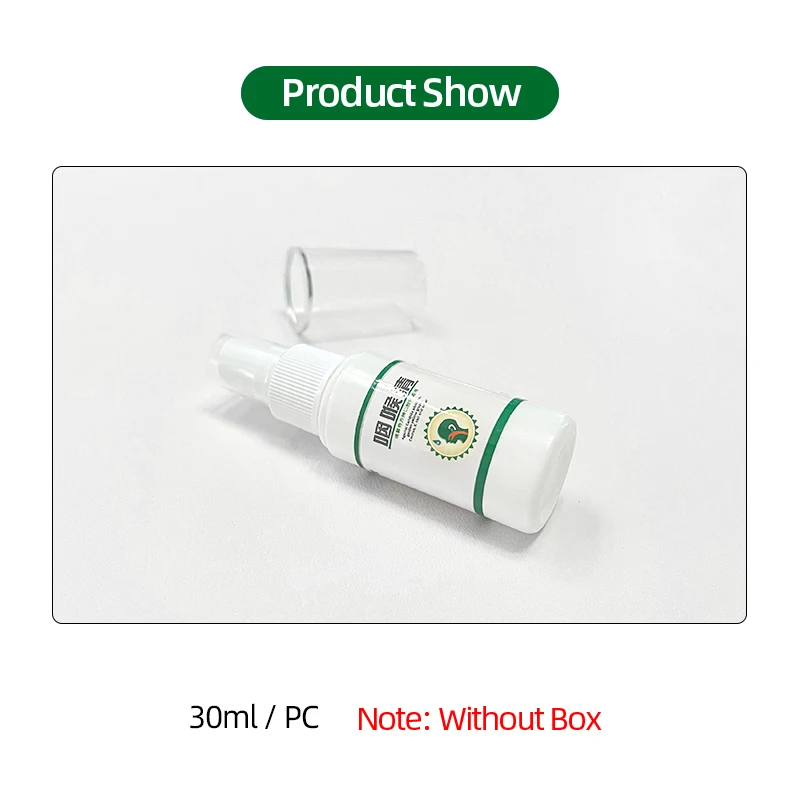 Sore Throat Cough Spray Chronic Oral Pharyngitis Throat Inflammation Medicine Itchy Cleaner Care Honeysuckle Wild Chrysanthemum