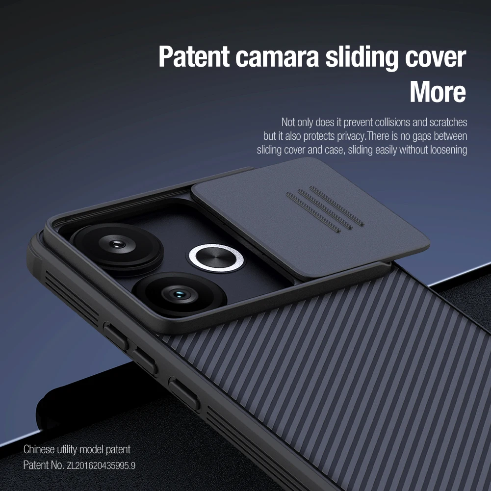 Nillkin CamShield Pro Protective Phone Case with Lens Sliding Cover