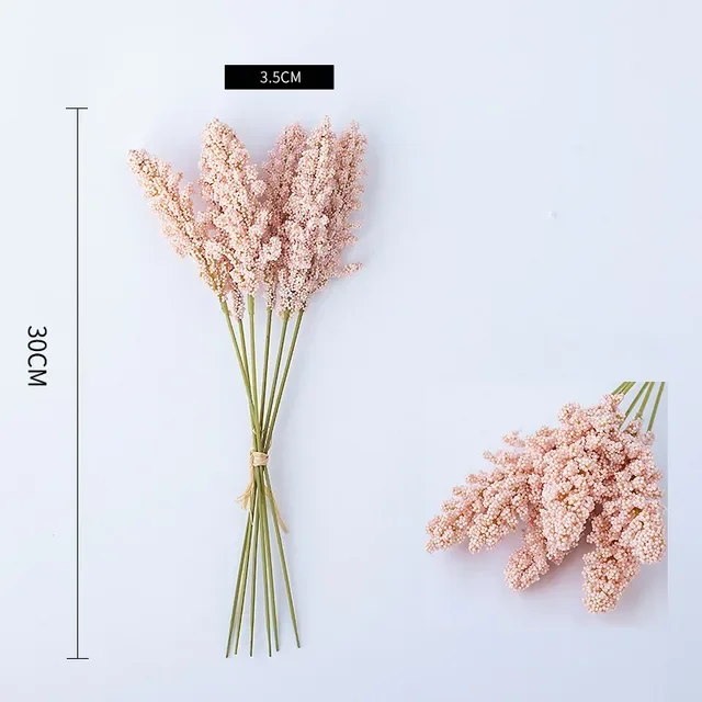 30cm 6 PCs Lavender Foam Artificial Flowers Bouque...