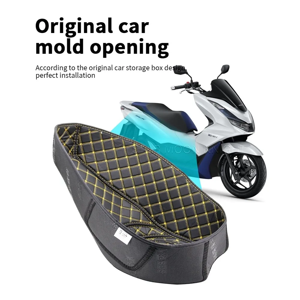 Motorcycle trunk protector pad liner for HONDA PCX 125 150 160 ADV150 rear trunk inner cushion seat bucket storage