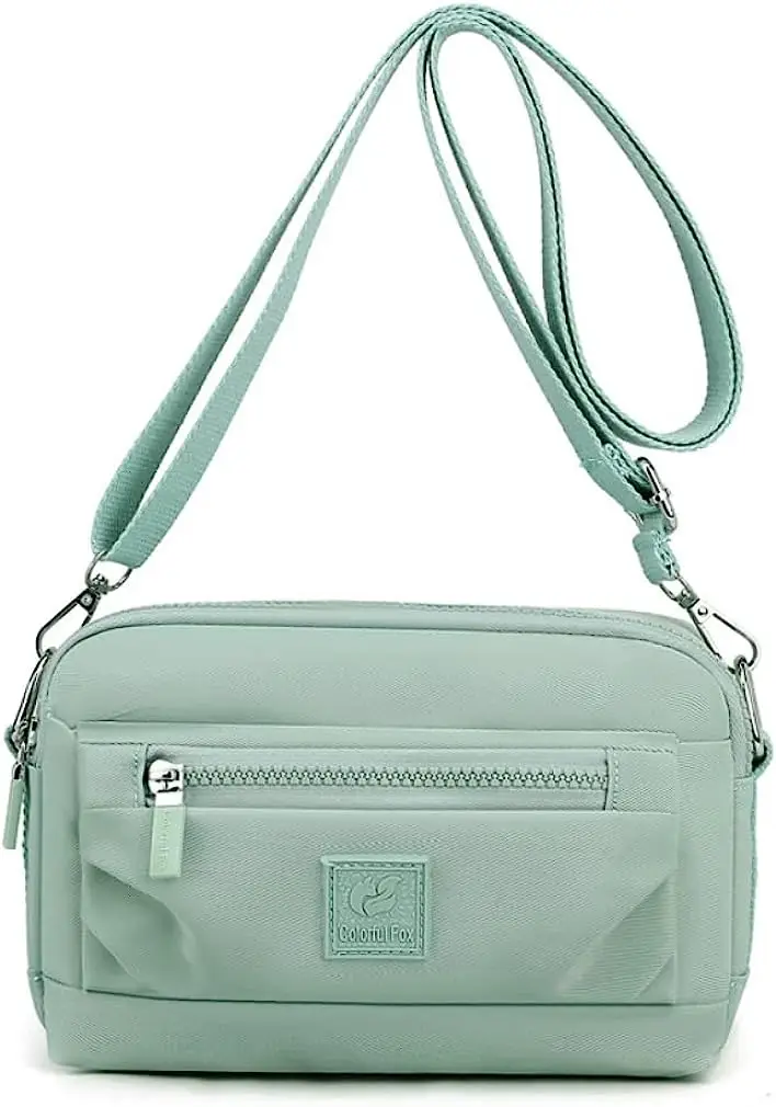 

New Fashion Trend Shoulder Bag Japanese Commuter High Capacity Mobile Phone Bag Anti Splashing Nylon Crossbody Bag