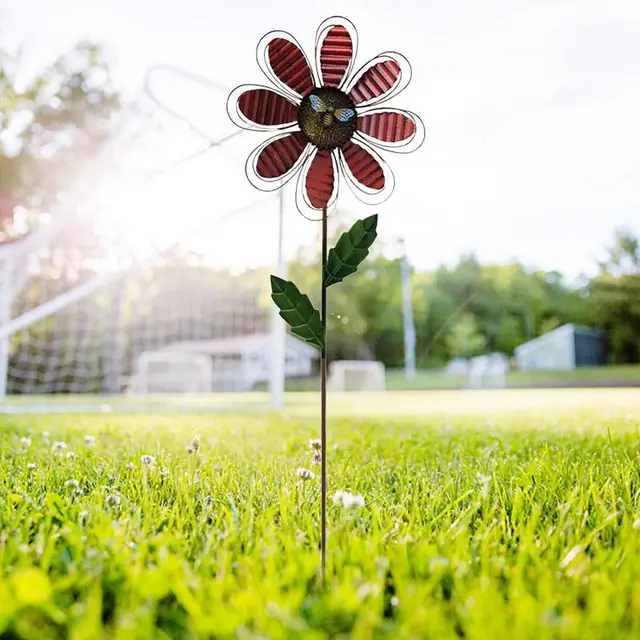 Szélfutók Kültéri Fém Nagy Szélű Fonók Kerti Csapok Téttel 360 Fokos Forgó Szél - Image 2