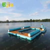 240Cm Floating Lounge Round Sofa Couch Inflatable Dock Platform For Super Yacht Water Fun  Adults 2