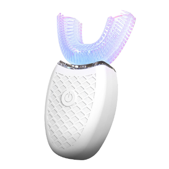 Degree Intelligent Automatic Sonic Electric Toothbrush U Type 4 Modes Tooth Brush USB Charging Tooth Whitening Blue Light