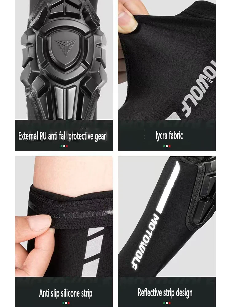 Motorcycle Elbow Protection Pads 4