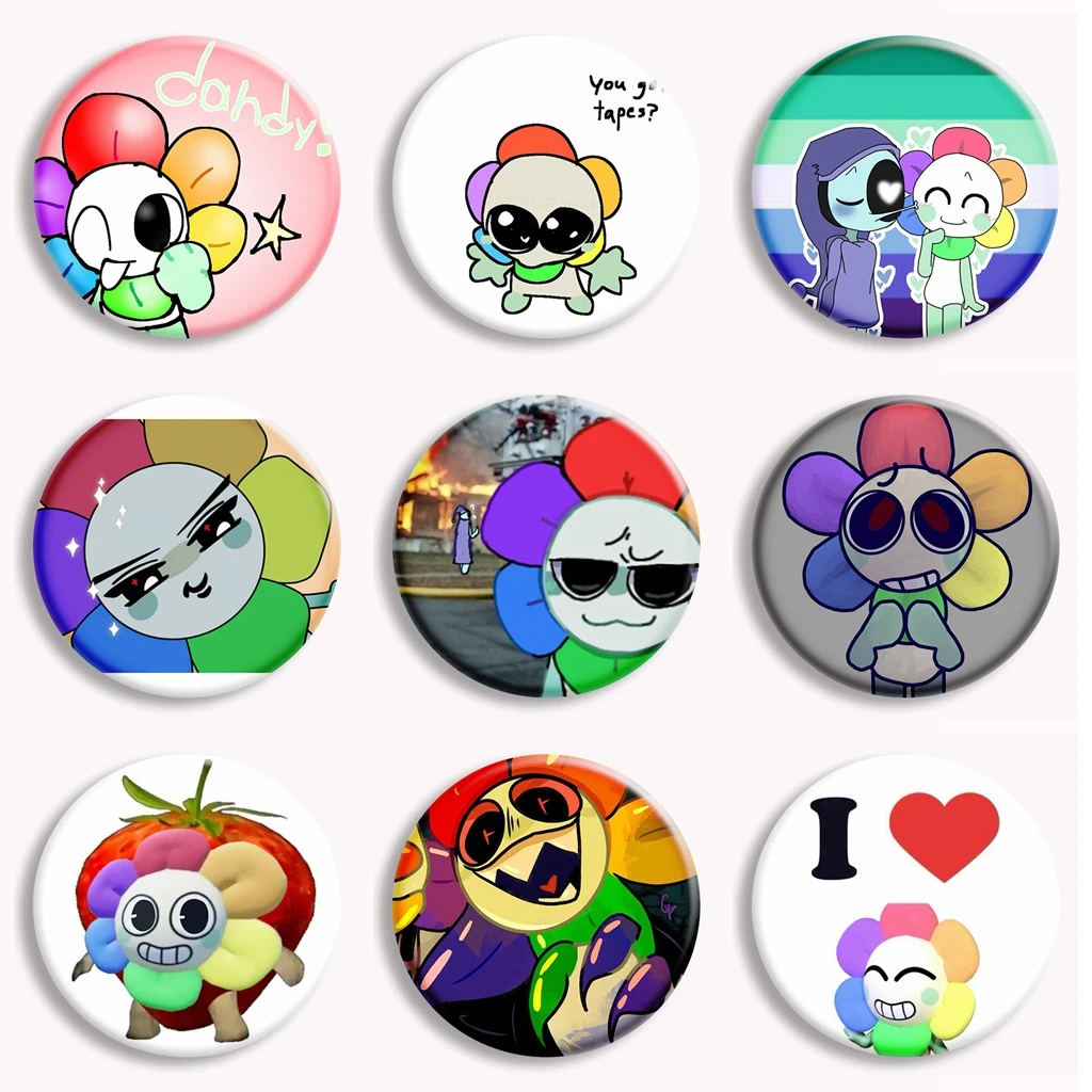 Новый Dandys World I Love Dandy x Astro, аниме, пуговица, булавка, игра  ужасов, брошь, значок, сумка, декор, аксессуары, геймер, коллекционные  фанаты, подарки | AliExpress