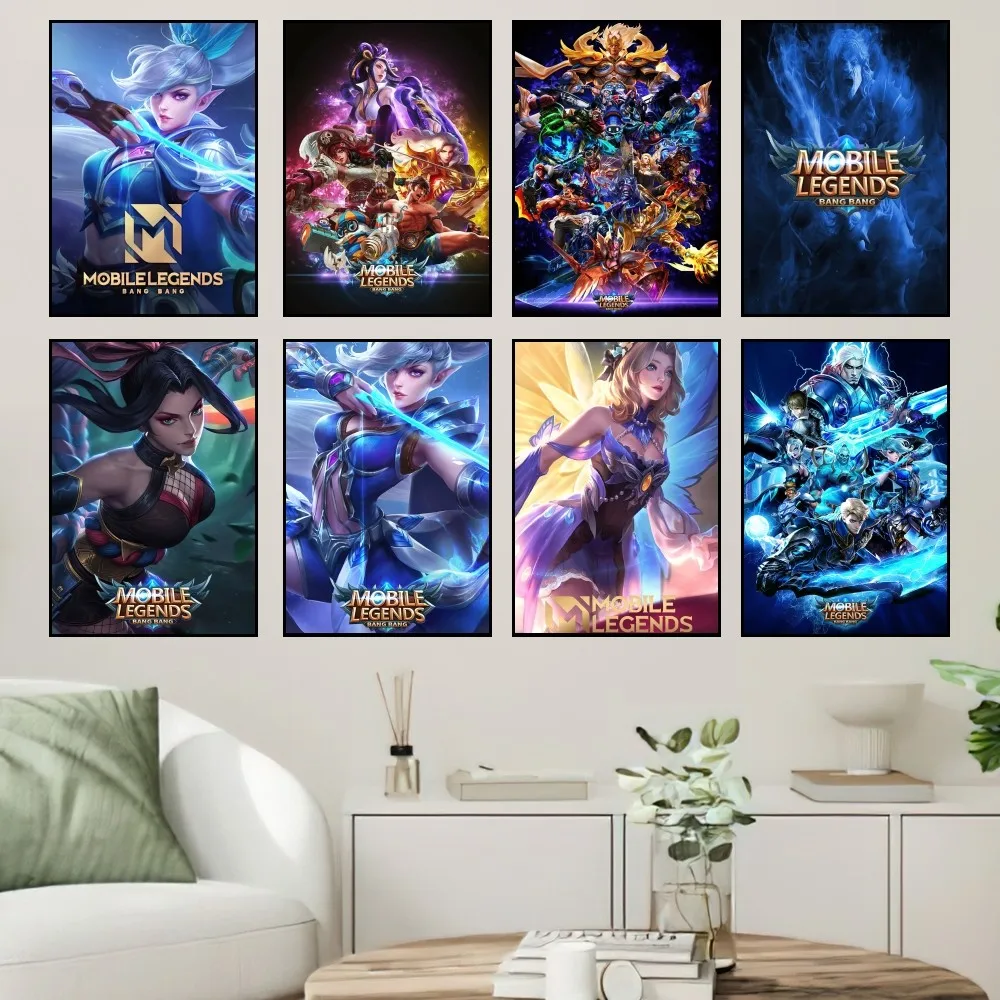 

Game Mobile Legends Bang Bang Poster Prints Wall Painting Bedroom Living Room Decoration Office Home