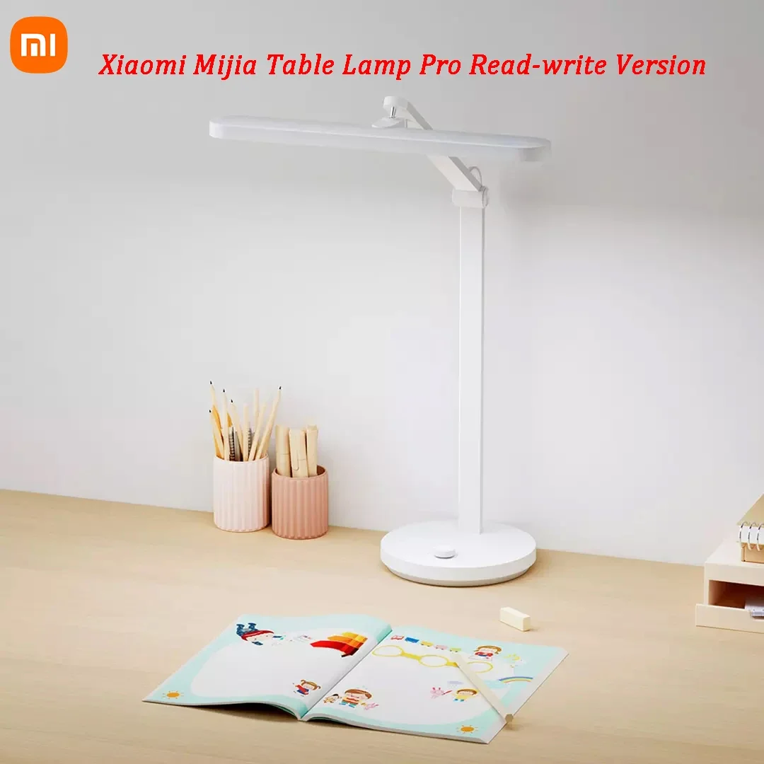 

Xiaomi Mijia Desk Lamp Pro Reading and Writing Version Wide Lamp Holder AA Illumination Work with Mijia APP Eye Protection