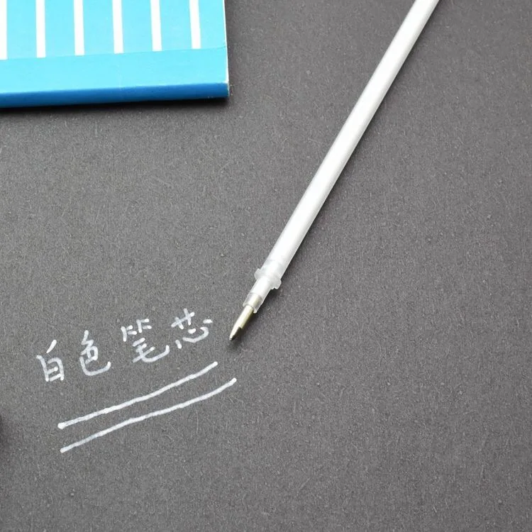 멀티 컬러 젤 펜, 리필 그림 그리기 반짝이 형광펜, 펜 아트 마커, 학교 사무용품, 20 개