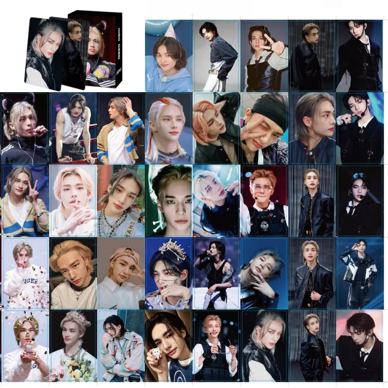High-Quality Double-Sided Photo Card Collection - Fan Gift Set
