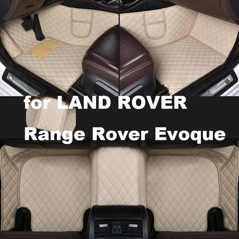 

Autohome Car Floor Mats For LAND ROVER Rang Rover Evoque 2015-2018 Year Upgraded Version Foot Coche Accessories Carpets