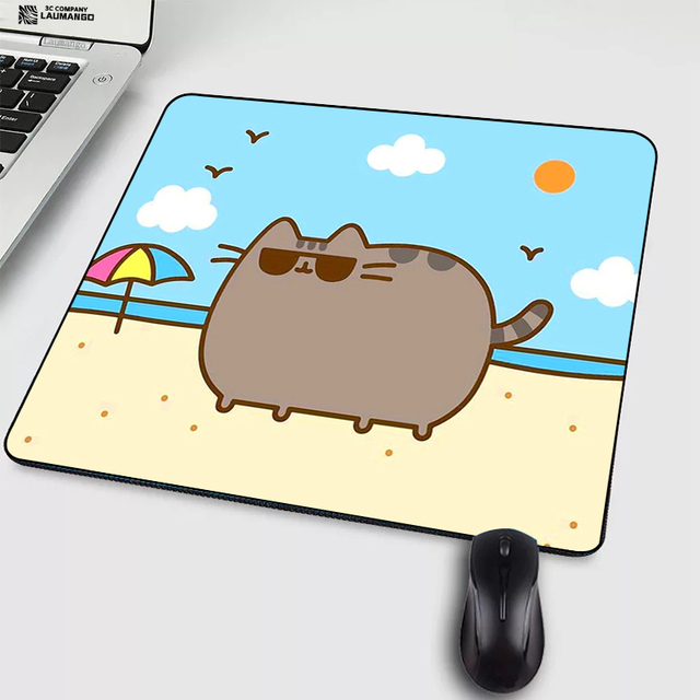 Cat Cartoon Mouse Pad Anime Mausepad PC Gamer Cabinet Tapis De Souris Varmilo Keyboard Gaming Accessories Laptop Mousepad