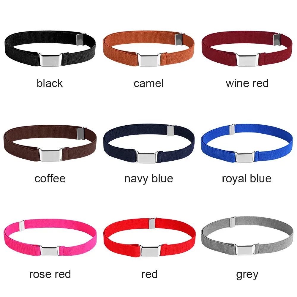 Elastic Unisex Kids Adjustable Waist Belt