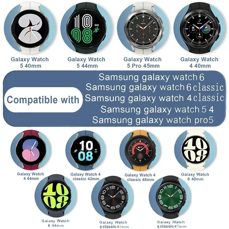 Premium Silicone Smartwatch Wristband – Universal Fit, Multiple Sizes Available